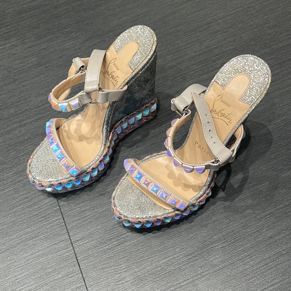 Christian Louboutin platform shoes